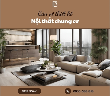 Bản vẽ thiết kế nội thất chung cư đẹp nhất