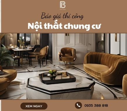 Báo giá thi công nội thất chung cư