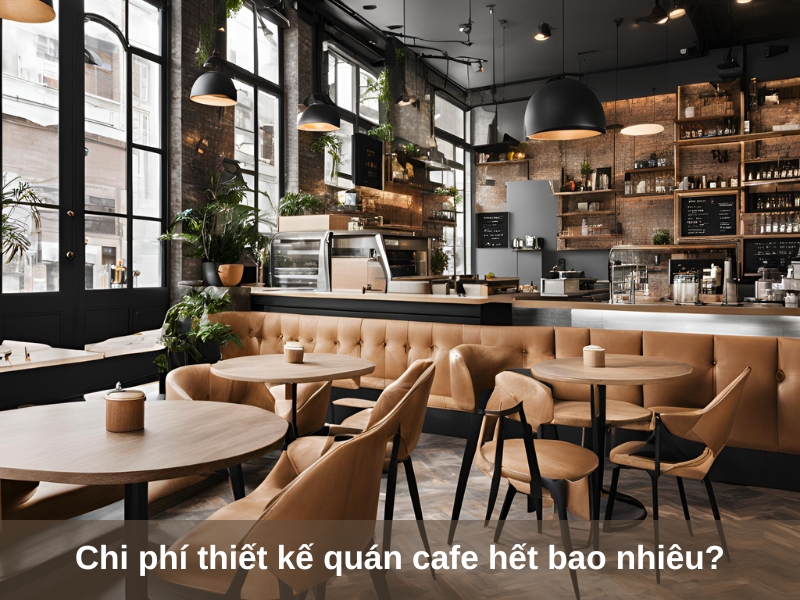 chi phi thiet ke quan cafe het bao nhieu