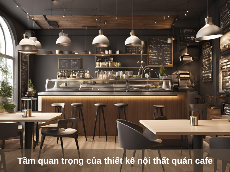 tam quan trong cua thiet ke noi that quan cafe