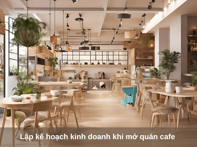 lap ke hoach kinh doanh khi mo quan cafe 