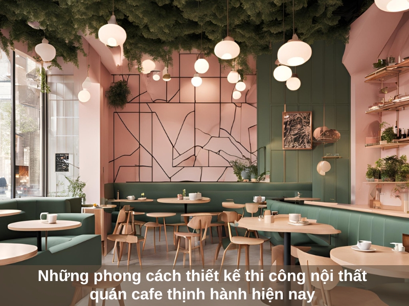 nhung phong cach thiet ke thi cong noi that quan cafe thinh hanh hien nay