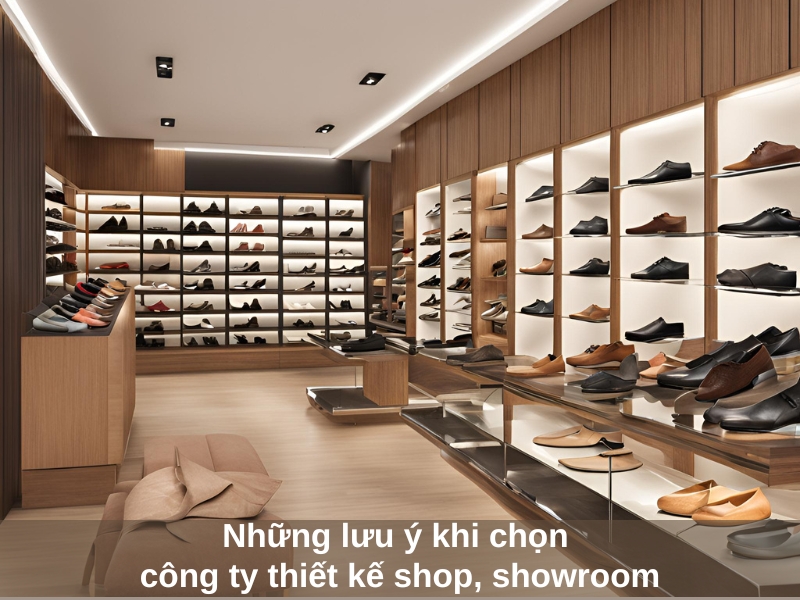 nhung luu y khi chon cong ty thiet ke shop showroom