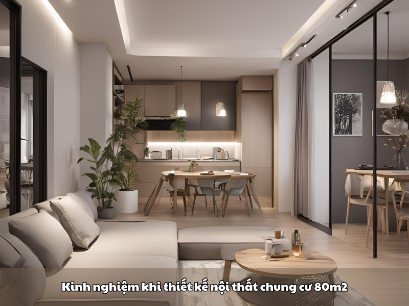 kinh nghiem khi thiet ke noi that chung cu 80m2