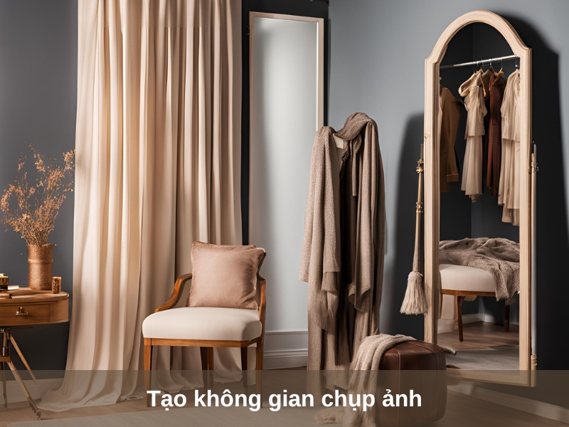 tao khong gian chup anh