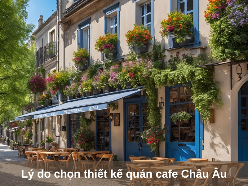 ly do chon thiet ke quan cafe phong cach chau au