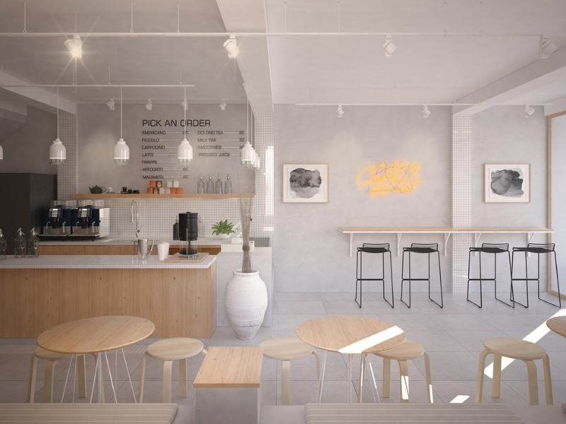 quan cafe phong cach minimalism la gi  