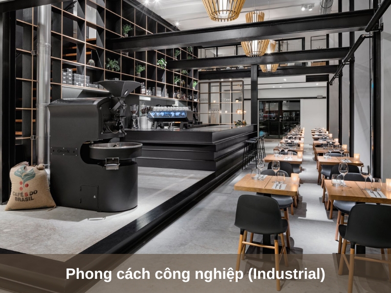 phong cach cong nghiep industrial