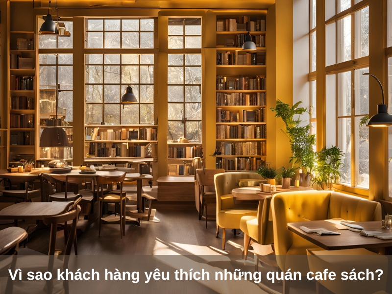 vi sao khach hang yeu thich nhung quan cafe sach