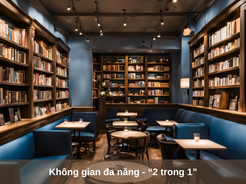 khong gian da nang “2 trong 1” cho nhung nguoi yeu cafe va sach