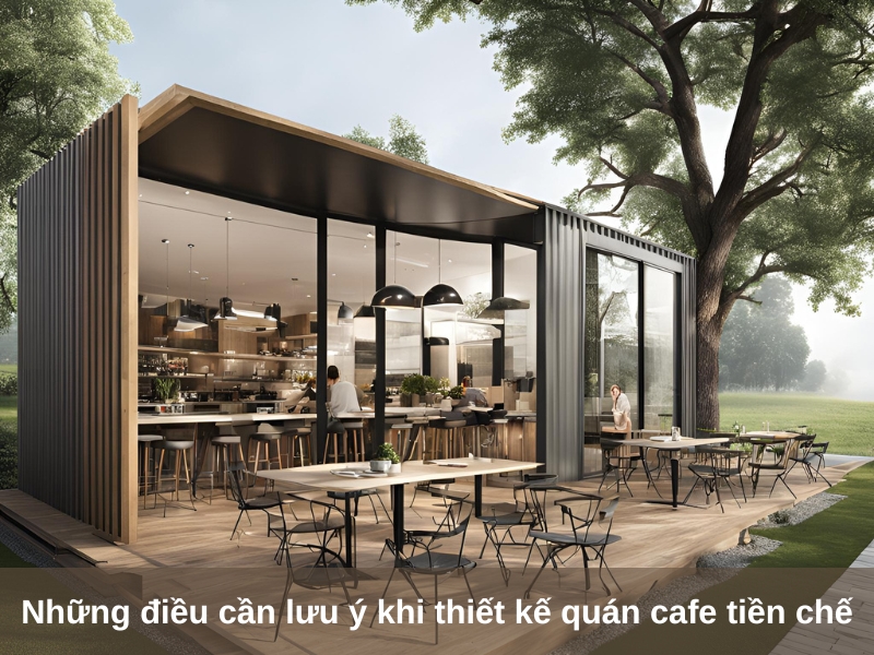 nhung yeu to can luu y khi thiet ke quan cafe tien che