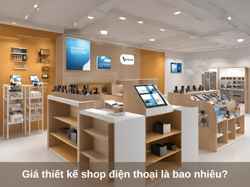 gia thiet ke shop dien thoai la bao nhieu