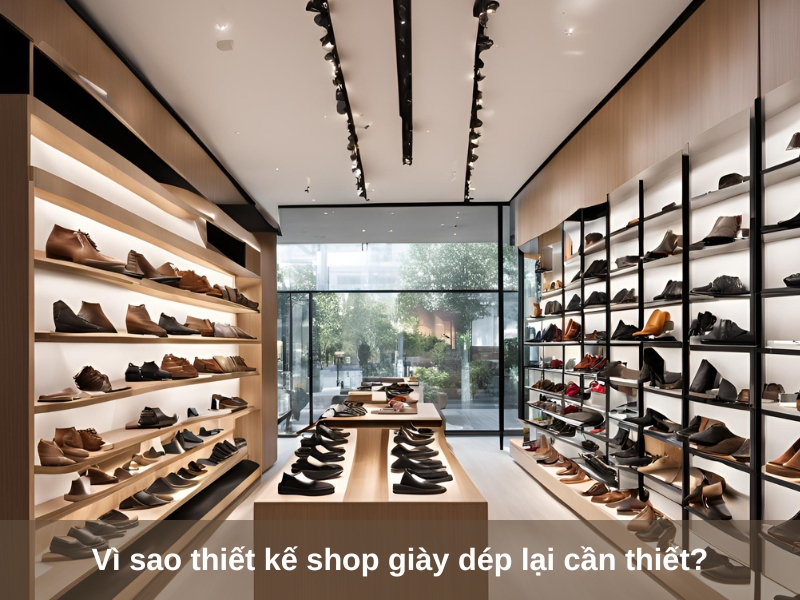 vi sao thiet ke shop giay dep lai can thiet