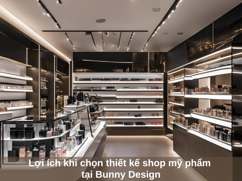 loi ich khi chon thiet ke shop my pham tai bunny design