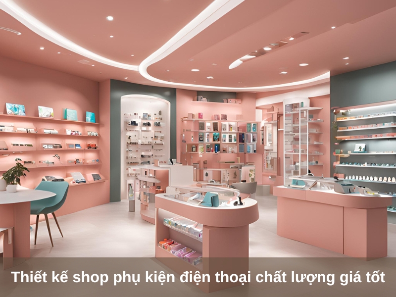 thiet ke shop phu kien dien thoai chat luong gia tot