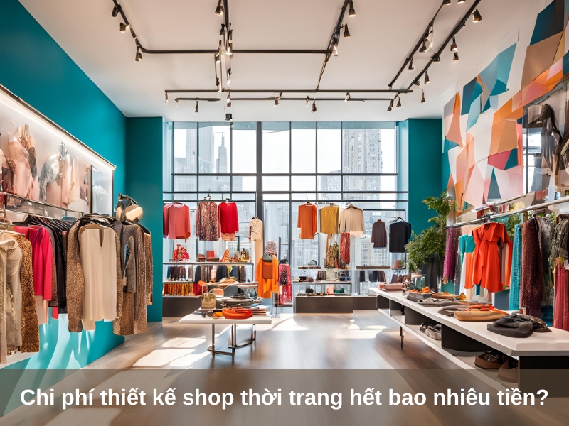 chi phi thiet ke shop thoi trang het bao nhieu tien