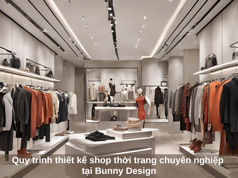 quy trinh thiet ke shop thoi trang chuyen nghiep tai bunny design