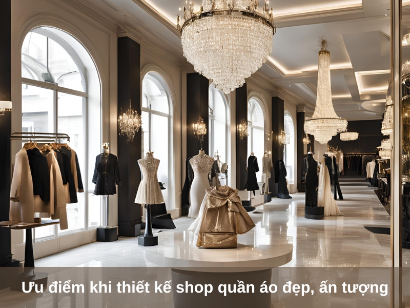 uu diem khi thiet ke shop quan ao dep an tuong