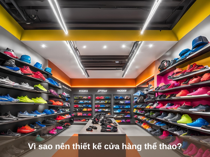 vi sao nen thiet ke cua hang the thao