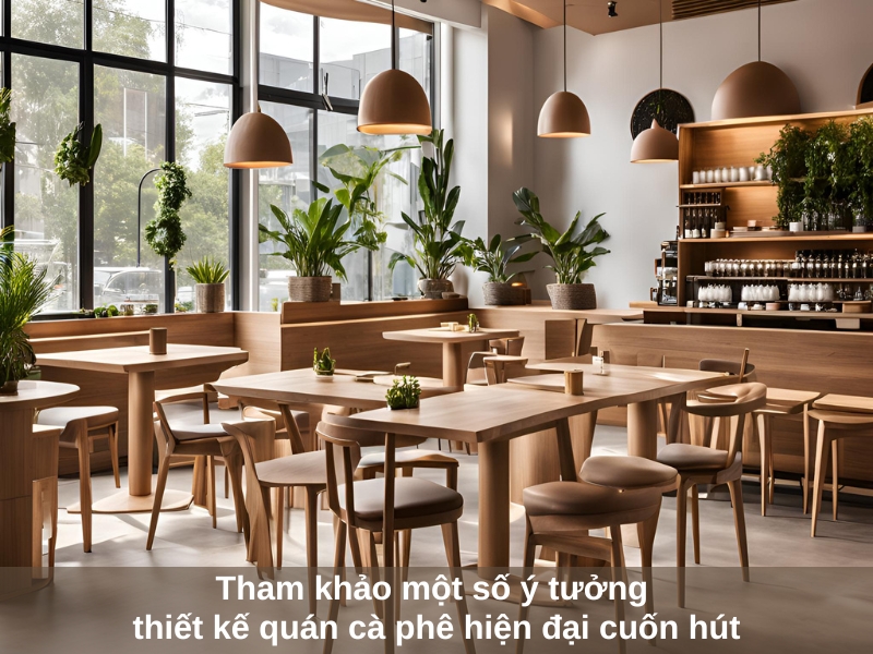 tham khao mot so y tuong thiet ke ca phe cuon hut